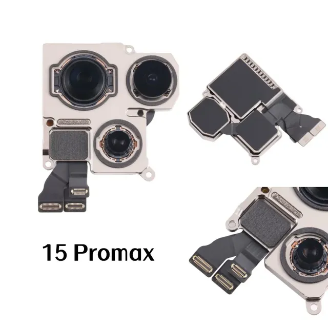 Rear Camera for iPhone 12 13 14 15 Pro Max 12 13 Mini 14 15 Plus Parts Rear Main Lens Flex Cable Back Rear Camera Test