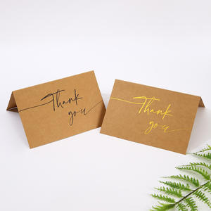 Tarjeta de agradecimiento Tarjetas de felicitación Tarjetas de cumpleaños DIY con sobres y pegatinas <span class=keywords><strong>Regalo</strong></span> Saludo - Product Image 4