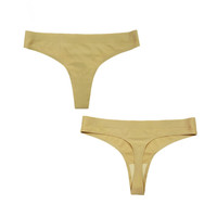 String T-back uni sexy en coton doux pour femmes, culotte string noire, vente en gros, string T-back uni pour filles sexy