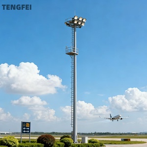 Tengfei Factory, vente en gros, lampadaires à mât haut personnalisables de 15m à 45m pour aéroport - Product Image 2