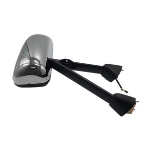 Chrome <b>Door</b> <b>Mirror</b> Assembly for Kenworth T660 T600 - Product Image 4