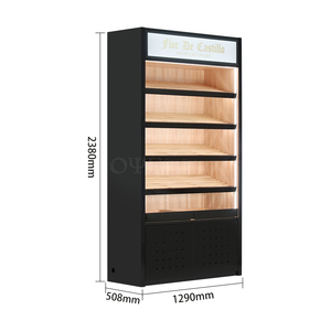 Vitrine de cigares humidor de vente chaude avec <span class=keywords><strong>étagère</strong></span>s <span class=keywords><strong>en</strong></span> cèdre espagnol armoire à cigares cave à cigares - Product Image 2