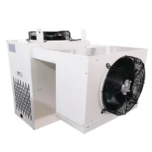 Unidad de condensación monobloque, congelador de refrigeración todo en uno, 2HP, montado en la pared