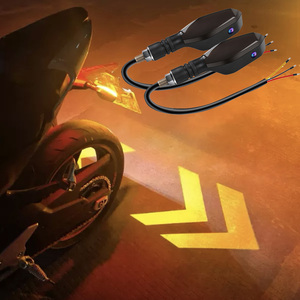 Mát động cơ phanh Đuôi LED đèn RGB hổ phách Xe Máy Cảnh báo nhấp nháy chỉ số Đèn Xe Máy chiếu lần lượt tín hiệu ánh sáng - Product Image 1