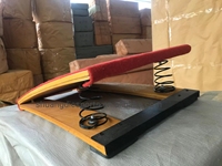 Équipement de pratique en bois dur planche élastique maison voûte Fitness jouer gymnastique athlétisme entraînement enfants tremplin