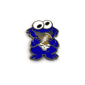 Pin de esmalte suave y duro de Grateful <span class=keywords><strong>Dead</strong></span> personalizado, roba tu cara, forma Irregular, patrón colorido, accesorios de Metal, alfileres para sombreros - Product Image 6