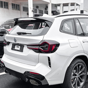Bmw Rear Spoiler Carbon Fiber Texture Ducktail Trunk Wing For X3 G01 M Sport 2018-2024 - Product Image 2