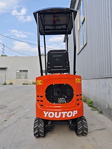 Mini-excavatrice 1 tonne à bas prix avec bras pivotant et godet, directement de l'usine, à vendre - Product Image 4