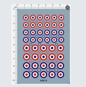 autocollants Insignes d'avions militaires français du Royaume-Uni 60974 - Product Image 1