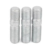 DIN 939 Grade 8.8 Carbon Steel Double End Studs HDG Corrosion Protected Fasteners for Heavy Machinery and Engineering