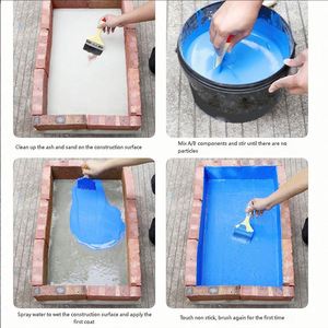 Revestimiento Impermeable de Polímero para Piscinas, Estanques de Peces, Techos y Paredes Exteriores - Marca Longpu, Duradero - Product Image 4