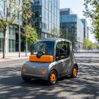 Le Quadricycle Électrique Léger EEC-L7e Conforme aux Normes de l'UE est Équipé d'un Système de Climatisation Chauffant et Refroidissant, Écran Tactile de 7 Pouces