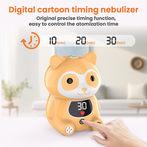 Mesin Terapi <span class=keywords><strong>Aerosol</strong></span> <span class=keywords><strong>Nebulizer</strong></span> Digital Display Rumah Sakit Elektrik 10S/20S/30S - Product Image 3