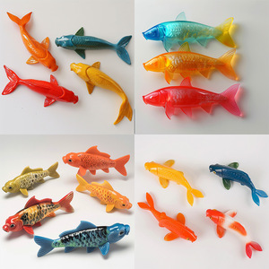 Poisson jouet personnalisé, électrique, nageant, chantant, à queue oscillante, cadeau d'anniversaire pour enfants de 2 à 4 ans, en plastique, unisexe, fonctionne sur piles - Product Image 3