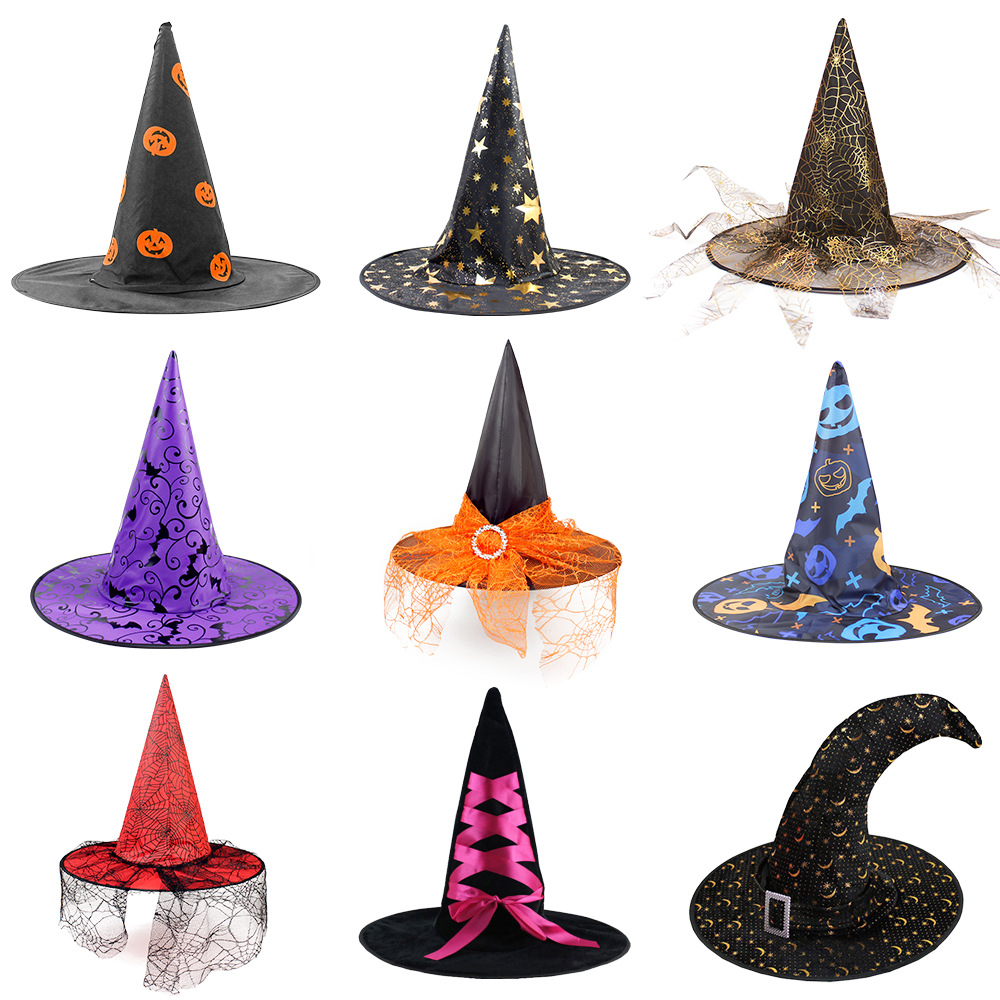 Wholesale Witch Hat High Quality Halloween Party Accessory
