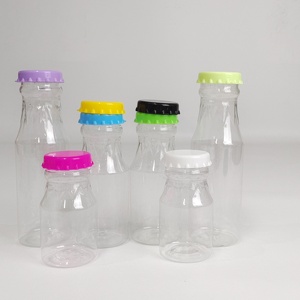 Botella de goma vacía de 90mL, 140Ml, 190Ml, 3,5, 7, 14g, latas de leche y café transparentes, contenedor de plástico PET para <span class=keywords><strong>pastillas</strong></span> con tapa colorida - Product Image 1