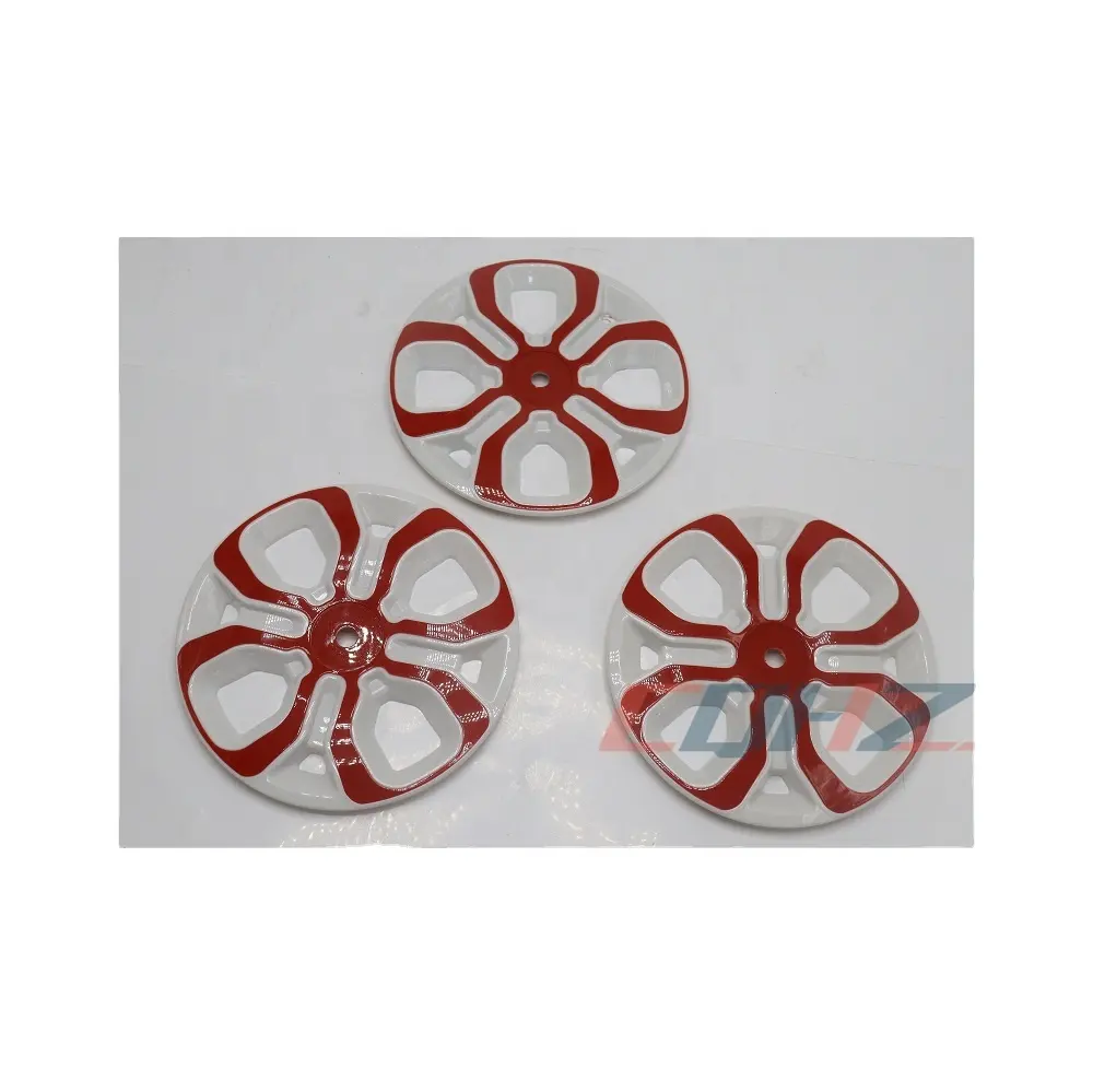 CQHZJ-cubiertas de rueda de plástico blanco y rojo de alta calidad, tapones de decoración de 16 pulgadas para radios bajaj, king tuk