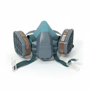 CITICITY PPE Respirateur de sécurité industriel demi-masque réutilisable, masque de protection chimique, filtre à gaz 40 mm - Product Image 1