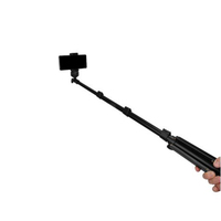 WF WT-8022 Trépied perche à selfie en aluminium de 63 pouces de haute qualité avec vis 1/4 pour téléphone, anneau lumineux, photographie et diffusion en direct