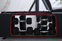Banc de musculation pliable pour salle de sport, banc de musculation, presse, multifonctionnel, réglable, avec rangement