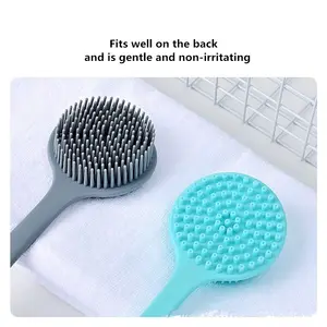 Silicone Long Handle Massage Bath Brush