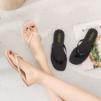 Tongs personnalisées bon marché, belles chaussures de plage, de voyage décontractées, pantoufles pour femmes, vente en gros, 2022