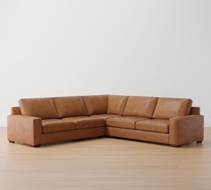 Meubles de salon, canapés modernes et confortables, sectionnels en forme de L avec coussins - Product Image 3