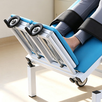 Table d'inclinaison électrique de rééducation pour hémiplégie et paralysie cérébrale, avec matelas en U pour entraînement vertical