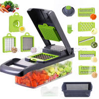 Keuken fruit- en groentesnijder multifunctionele groentesnijder groentesnijder voor blokjes snijden groentesnijder voor julienne snijden groentesnijder