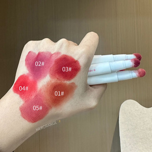 <strong>HERORANGE</strong> <strong>Lip</strong> Mud with Lipstick Brush Cushion air Matte <strong>Lip</strong> <strong>Glaze</strong> Cute Tube Mushed Lipstick Waterproof Velvet Muddy <strong>Lip</strong> Cream - Product Image 3