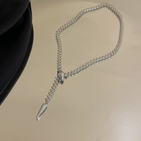Collier Serpent Premium Gaovo en Acier Inoxydable Plaqué Or 18K, Longueur Maximale, Bijou de Luxe de Créateur de Niche pour Femme