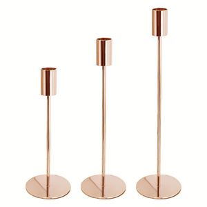 Support de bougie long et compact le plus avantageux pour bougies d'église, centre de table de mariage - Product Image 5