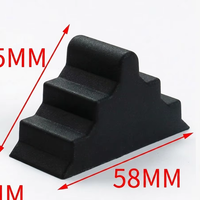 Protection d'angle en plastique PE moderne et durable pour double vitrage, installation par vis, insonorisante, à bord rainuré, vente en gros sur mesure