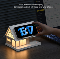 Lampe de chevet moderne à chargement sans fil et commande tactile pour chambre à coucher, petite lampe de table LED de luxe avec machine à bruit blanc et lumière blanc chaud