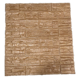 วอลเปเปอร์ติดผนังลายอิฐ 3 มิติ สีขาวล้วน วัสดุโฟม PE กันน้ำ สำหรับห้องน้ำ ราคาส่งถูก - Product Image 5