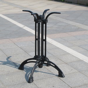 Chân Bàn Ăn Kim Loại Chân Bàn Nhà Hàng Hiện Đại Màu Đen Sang Trọng Chất Lượng Bán Buôn Bằng Gang Đúc Kim Loại Cho Phòng Khách Đế Bàn 21Kg - Product Image 2