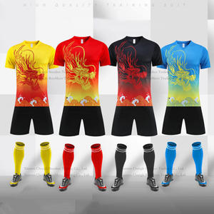 Pakaian olahraga dewasa, nyaman cepat kering bernapas pabrik kamuflase perahu naga sepak bola modis cetak - Product Image 1