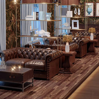 Mobilier de bar de style nordique moderne et luxueux pour les cafés, restaurants, bars - Cabines durables et écologiques pour les moments de détente et les négociations