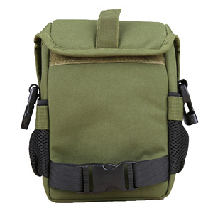 SUNCORE Binoculars Backpack Waterproof Nylon Tactical Bag 20x19x8cm Green Shoulder Strap Unisex Outdoor Use - Product Image 1