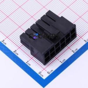 39013125 Housing (Wire-to-Board / Wire-to-Wire) P=4.2mm Connector 2x6P 4.2mm 4.2mm 2 - Product Image 1