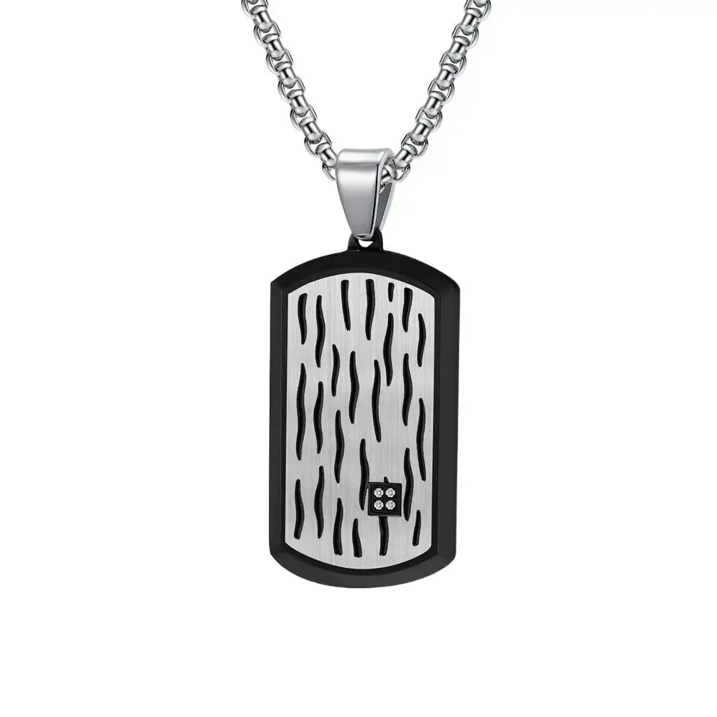 Seulement pendentif noir