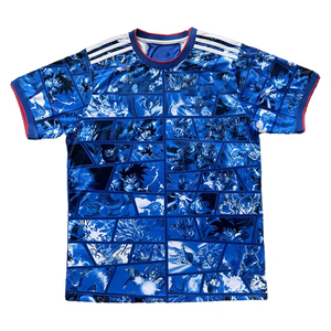 Yüksek Kaliteli Genç Futbol Japonya Forması Anime Esintili Özelleştirilebilir Futbol Üniformaları Süblimasyon Baskı Logolu İsim Dahil - Product Image 2