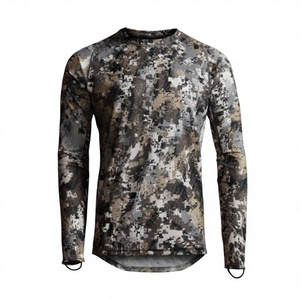 Chemise de chasse imperméable à manches courtes pour homme RealTree, imprimé animal, respirante, polyester, logo sur le devant, vêtements d'extérieur, été - Product Image 3