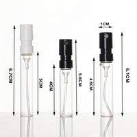 Kit d'échantillons personnalisés de flacons de parfum miniatures 1ml 2ml 3ml 5ml à remplir – Nouveauté !