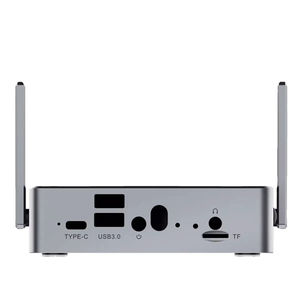 Orange <span class=keywords><strong>Pi</strong></span> 5 Plus Carcasa de aleación de aluminio Carcasa de metal Enfriador pasivo Antena opcional SBC Caja de aluminio para Orange <span class=keywords><strong>Pi</strong></span> 5 Plus - Product Image 2