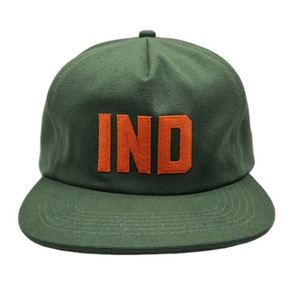 A <b>Frame</b> Snapback Hat 5 Panel Sports Unstructured Dad Hat Flat Brim Canvas Cotton Material Hat Cap - Product Image 4