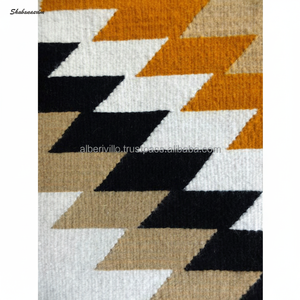 Alfombra Kilim decorativa, alfombras tradicionales indias hechas a mano para decoración del hogar en interiores y exteriores, alfombras lavables - Product Image 1