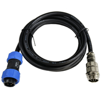 Conector Impermeable SP1710 SP1711 SP2110 SP2111 a Conector de Aviación GX16 de 5 Pines, Cable de Alimentación