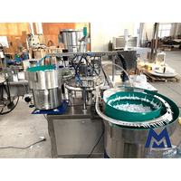 Machine automatique de remplissage et de bouchage rotative pour colle cyanoacrylate, adhésif pour cils Super 502
