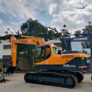 Construcción en China Usado Original Hyundai 220-9s Excavadora de orugas Segunda mano Hyundai 220 Excavadora de alta calidad Venta caliente - Product Image 6